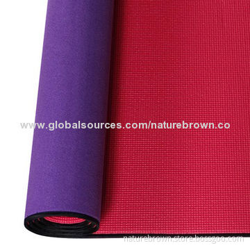 PVC Yoga mats with towels top